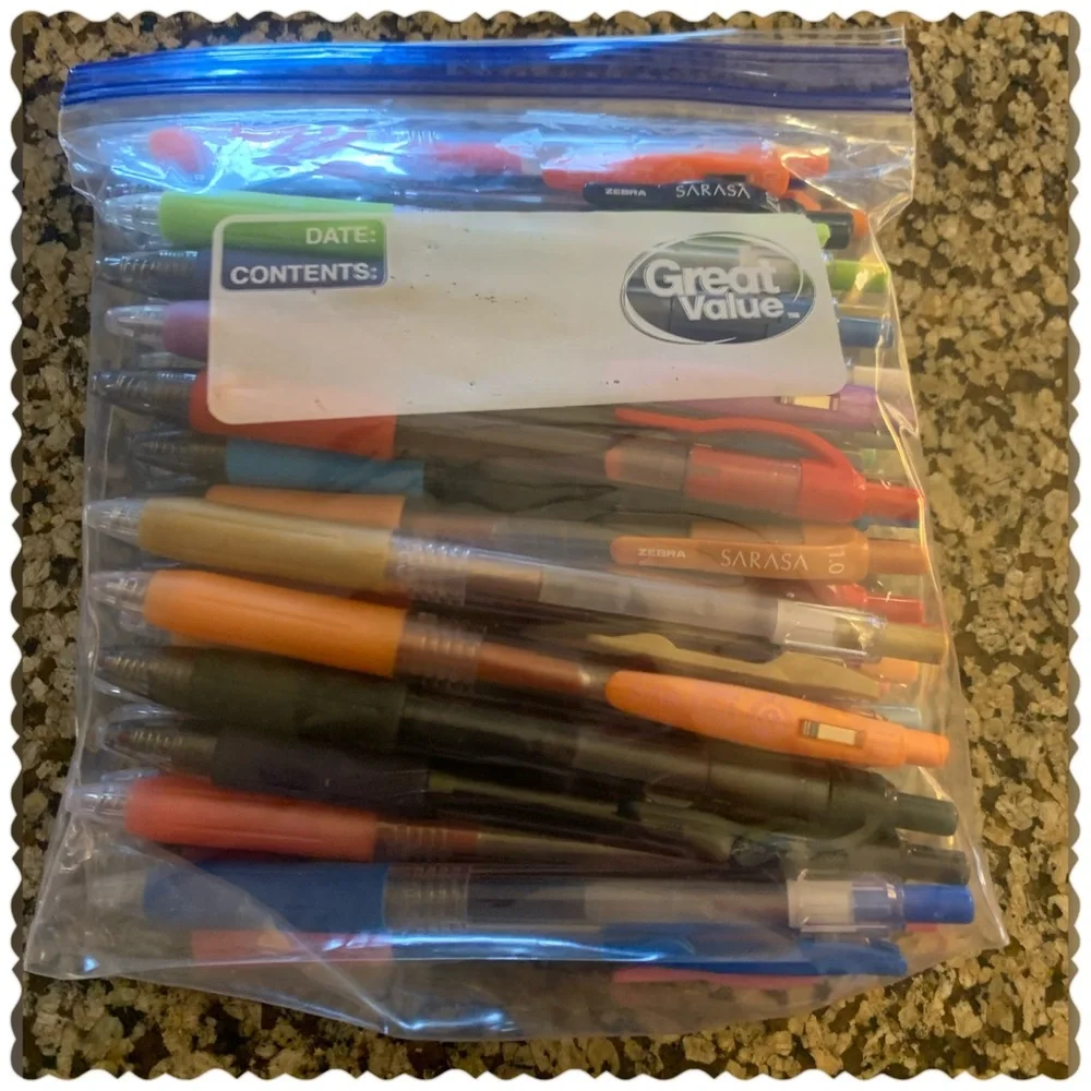Zebra Sarasa Retractable Gel Pen Bundle